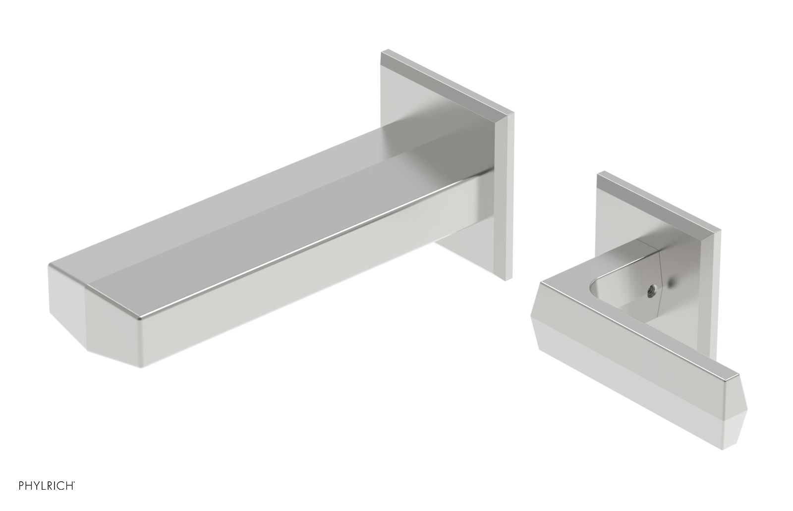 DIAMA - 6" Single Lever Handle Wall Lavatory Set 184-16-6