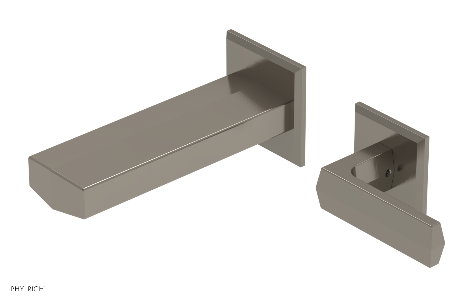 DIAMA - 6" Single Lever Handle Wall Lavatory Set 184-16-6