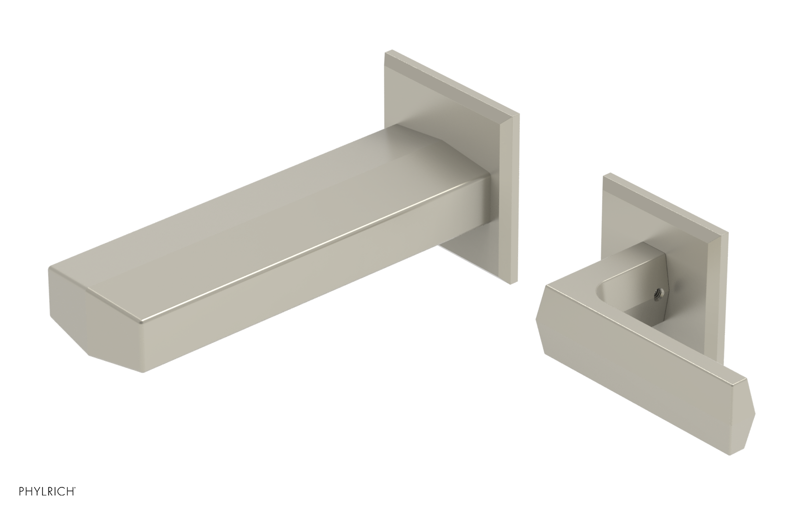 DIAMA - 6" Single Lever Handle Wall Lavatory Set 184-16-6