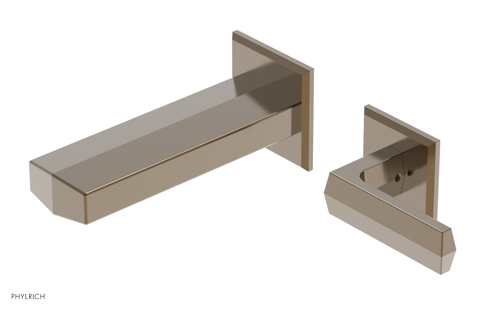 DIAMA - 6" Single Lever Handle Wall Lavatory Set 184-16-6