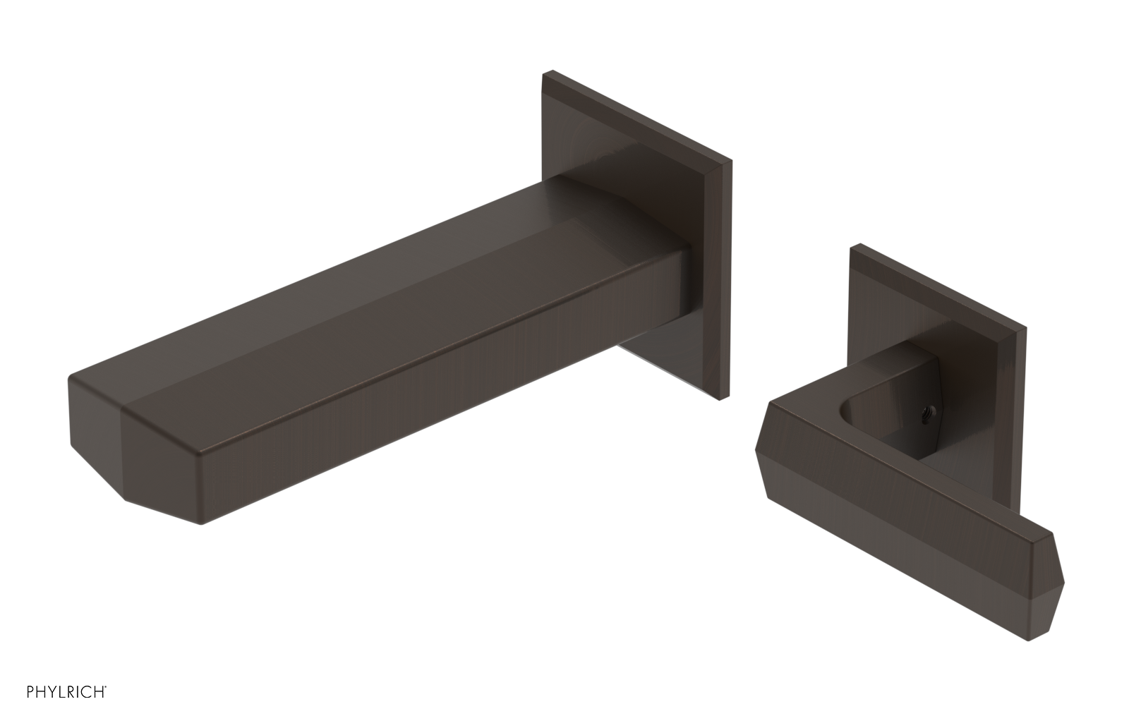 DIAMA - 6" Single Lever Handle Wall Lavatory Set 184-16-6