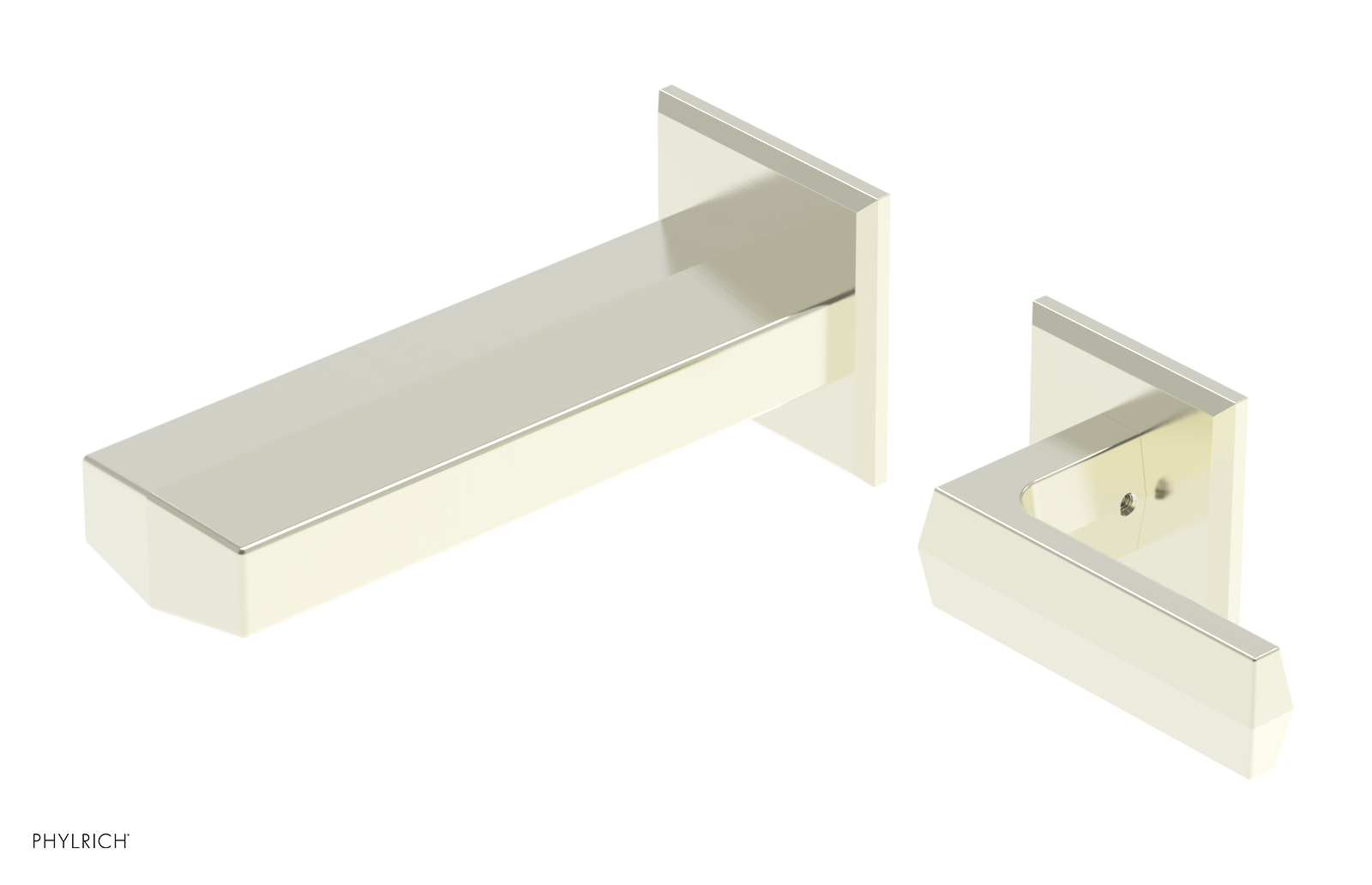 DIAMA - 6" Single Lever Handle Wall Lavatory Set 184-16-6