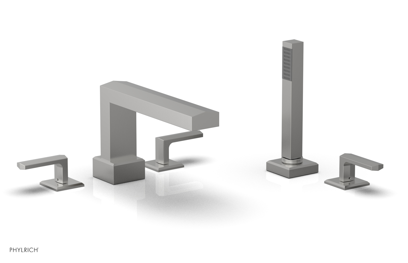 DIAMA Deck Tub Set with Hand Shower - Lever Handles 184-49