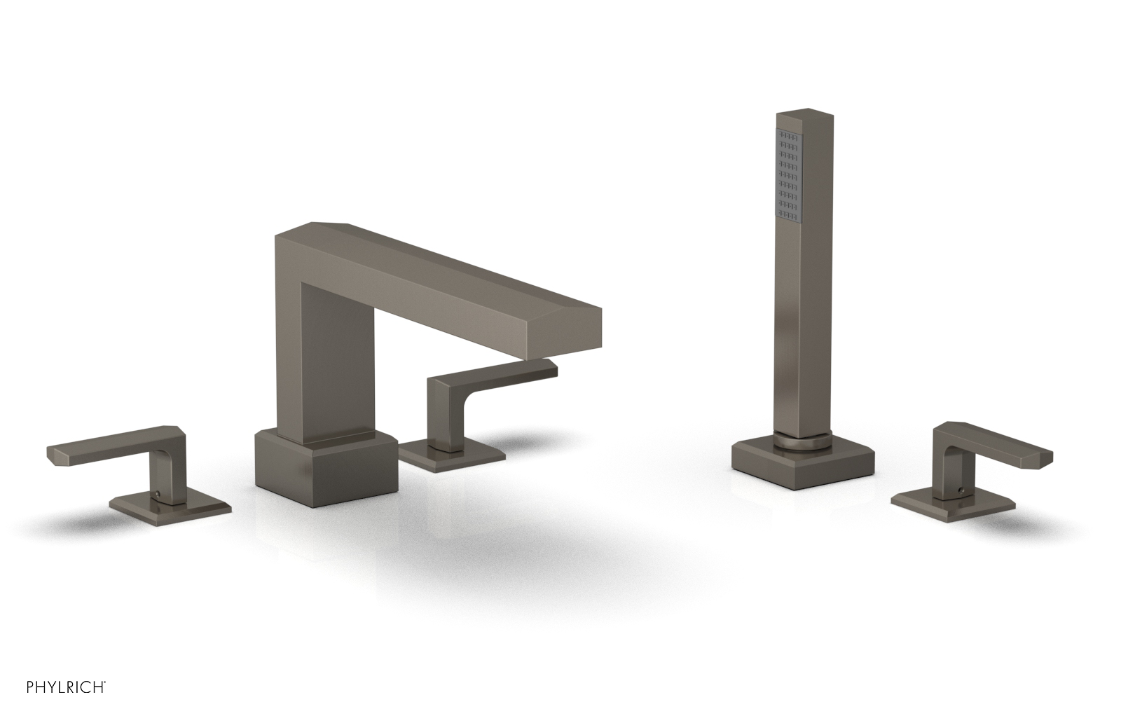 DIAMA Deck Tub Set with Hand Shower - Lever Handles 184-49