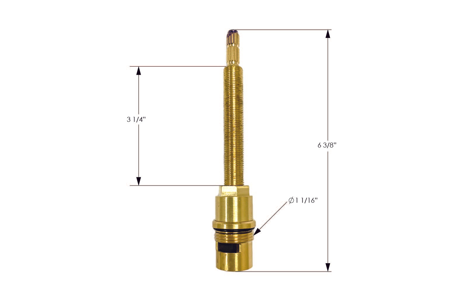 3/4" Adjustable Cold Cartridge with Therm Kit 2-200