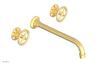 WORKS Wall Lavatory Set 10" Spout - Cross Handles 220-11-10