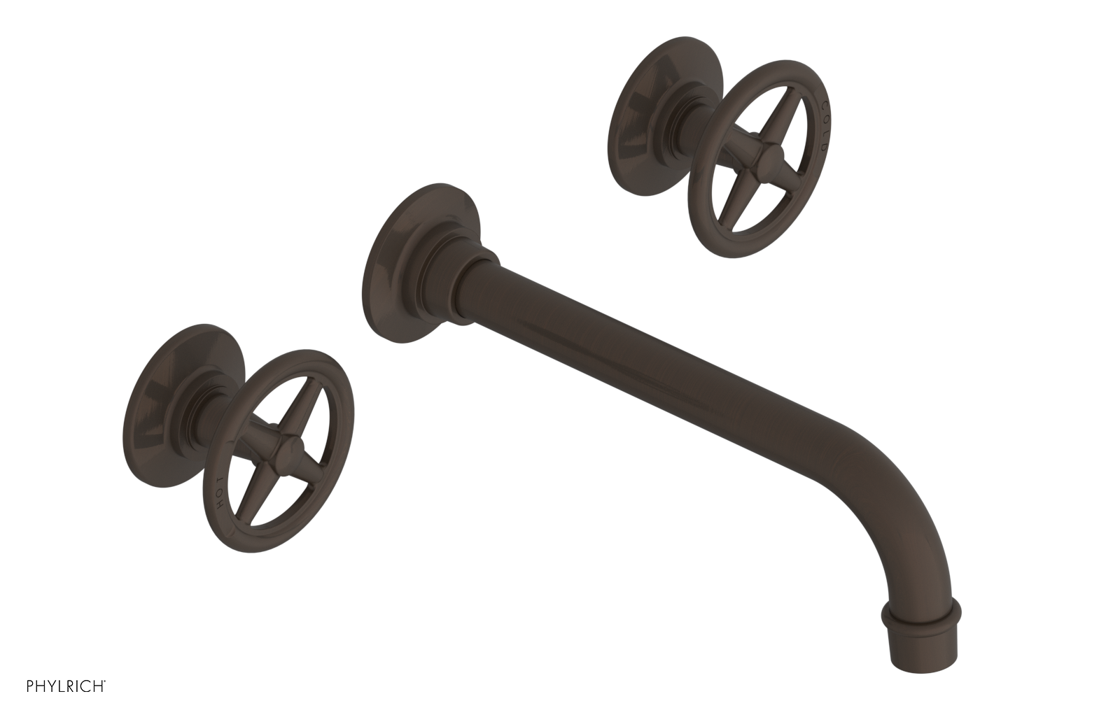 WORKS Wall Lavatory Set - Cross Handles 220-11