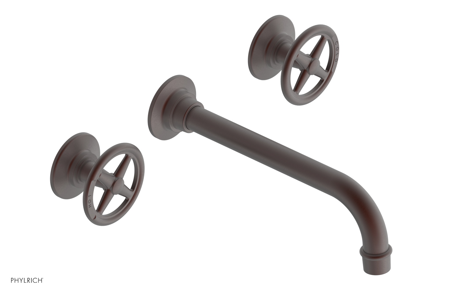 WORKS Wall Lavatory Set - Cross Handles 220-11