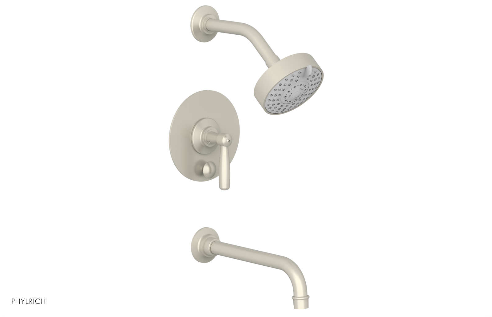 WORKS - Pressure Balance Tub & Shower Set - Lever Handle 220-29
