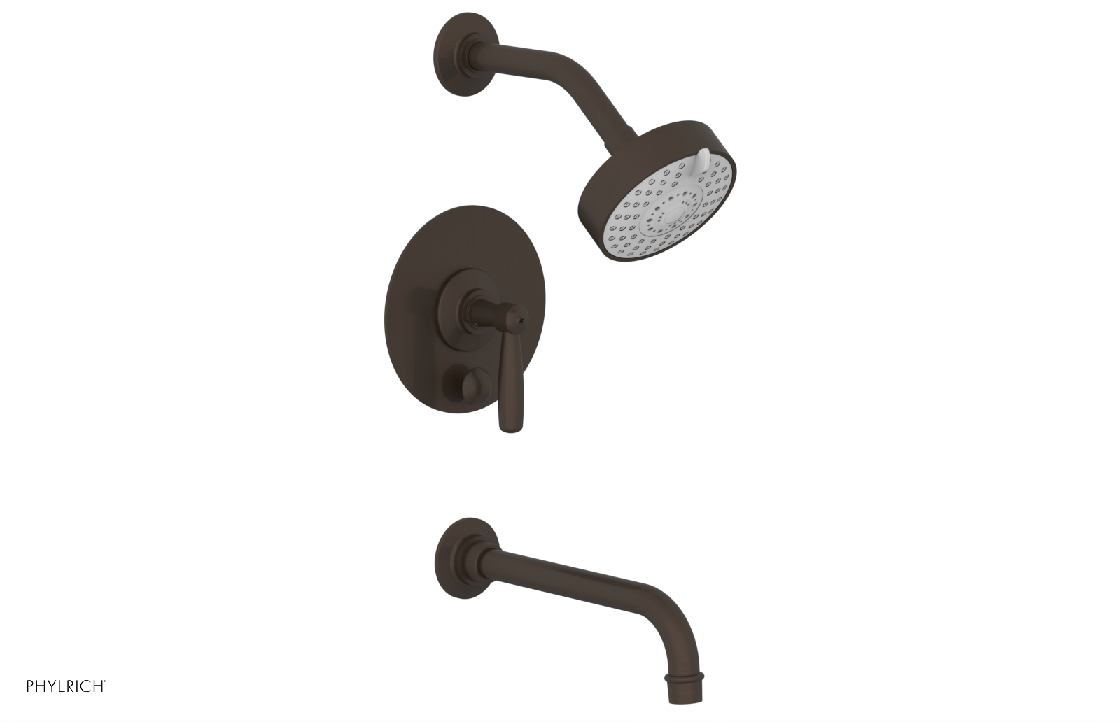 WORKS - Pressure Balance Tub & Shower Set - Lever Handle 220-29