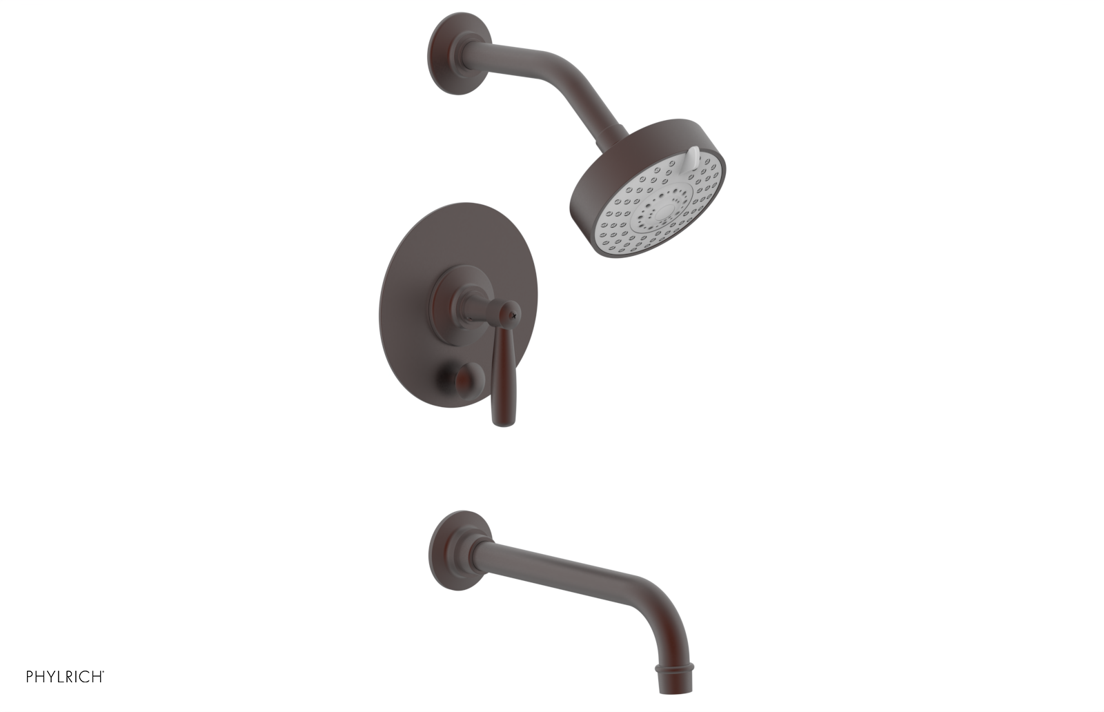 WORKS - Pressure Balance Tub & Shower Set - Lever Handle 220-29