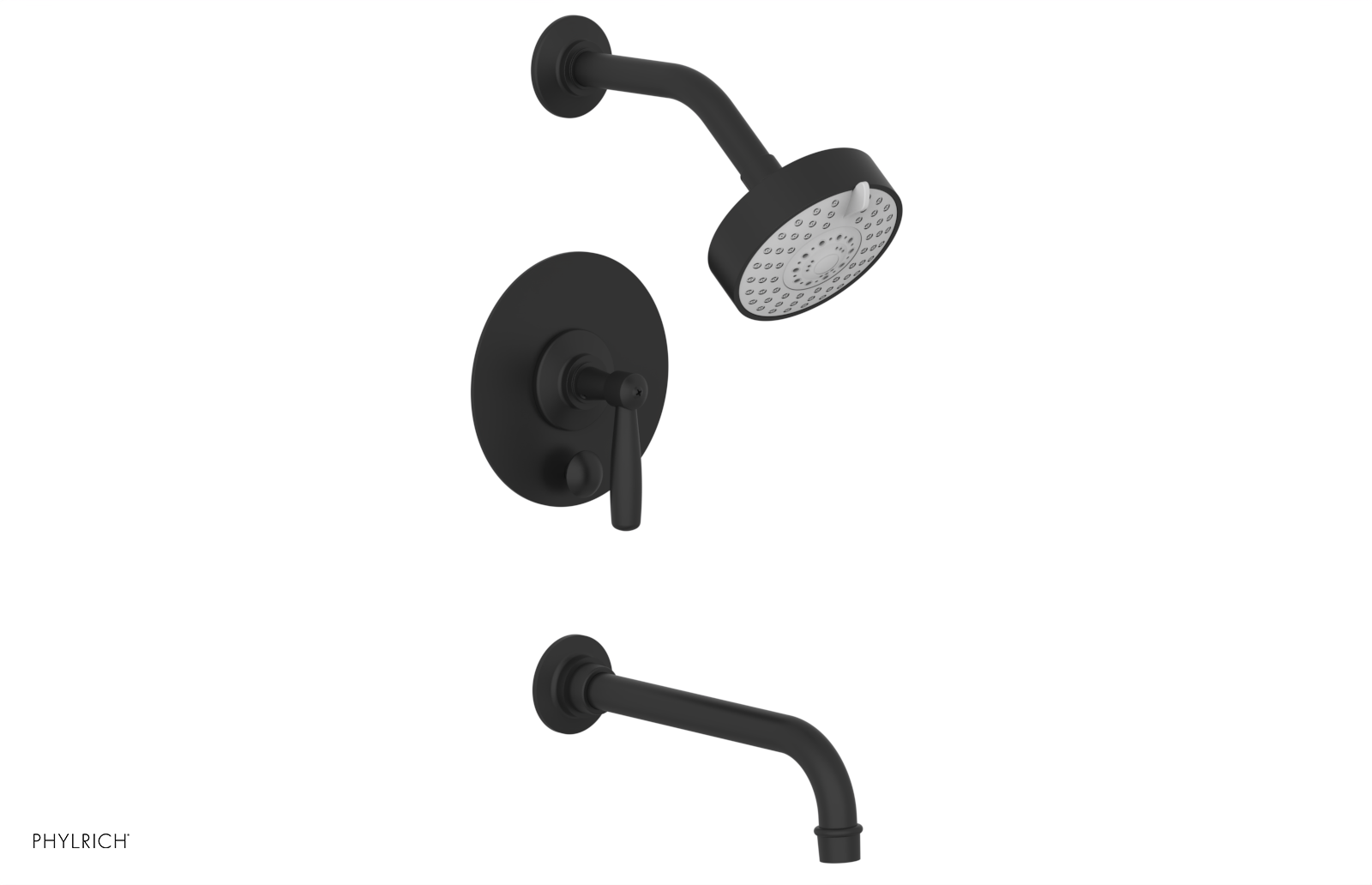 WORKS - Pressure Balance Tub & Shower Set - Lever Handle 220-29