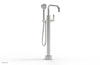 WORKS Low Floor Mount Tub Filler - Lever Handle with Hand Shower  220-47-03