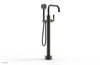 WORKS Low Floor Mount Tub Filler - Lever Handle with Hand Shower  220-47-03