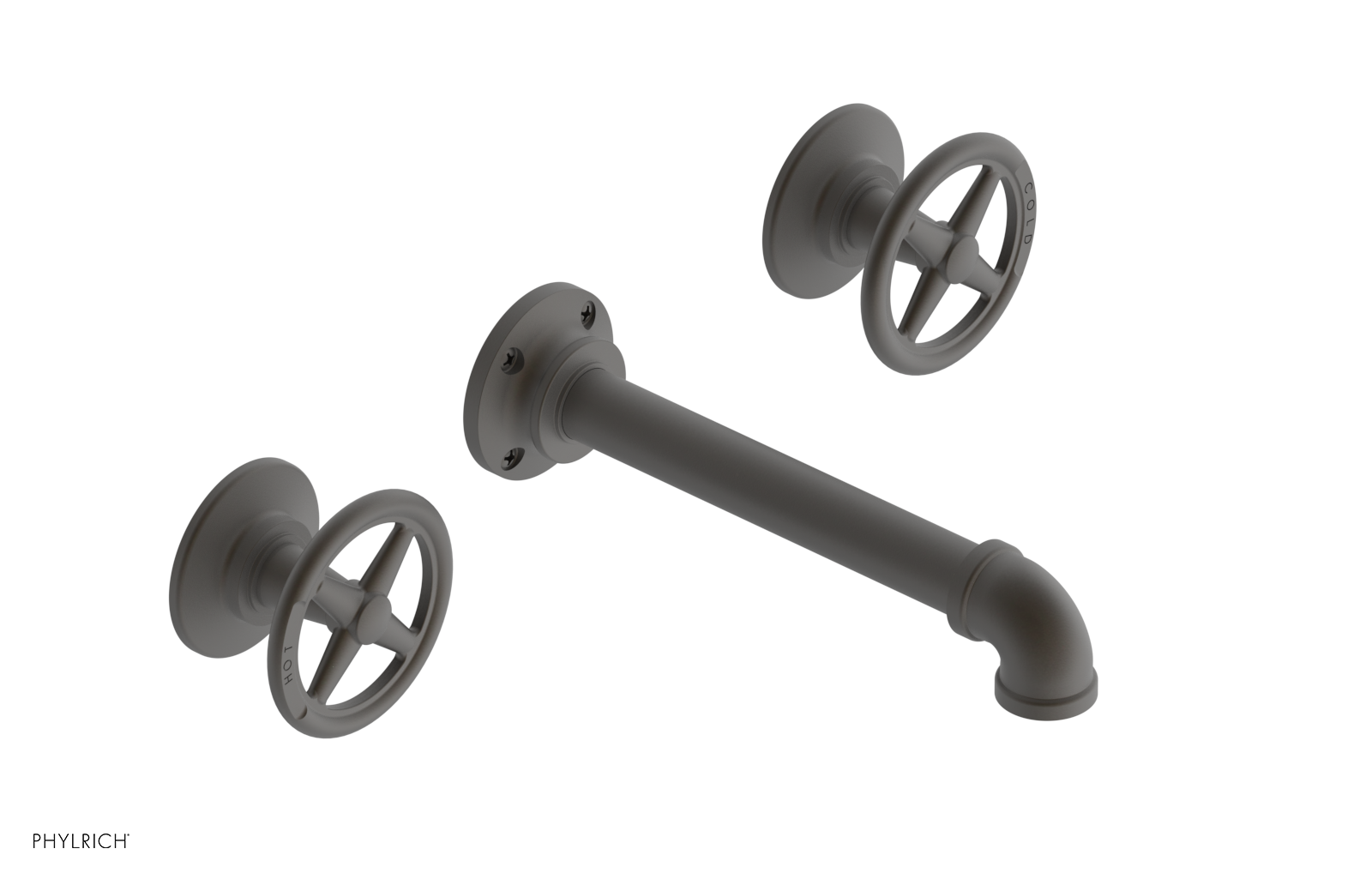 WORKS 2 Wall Lavatory Set - Cross Handles 221-11