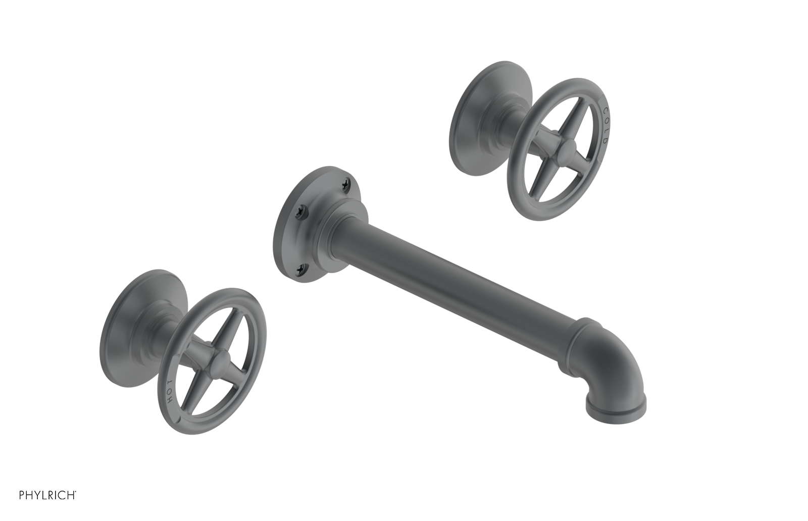 WORKS 2 Wall Lavatory Set - Cross Handles 221-11