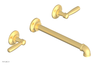 WORKS 2 Wall Lavatory Set 10" Spout - Lever Handles 221-12-10
