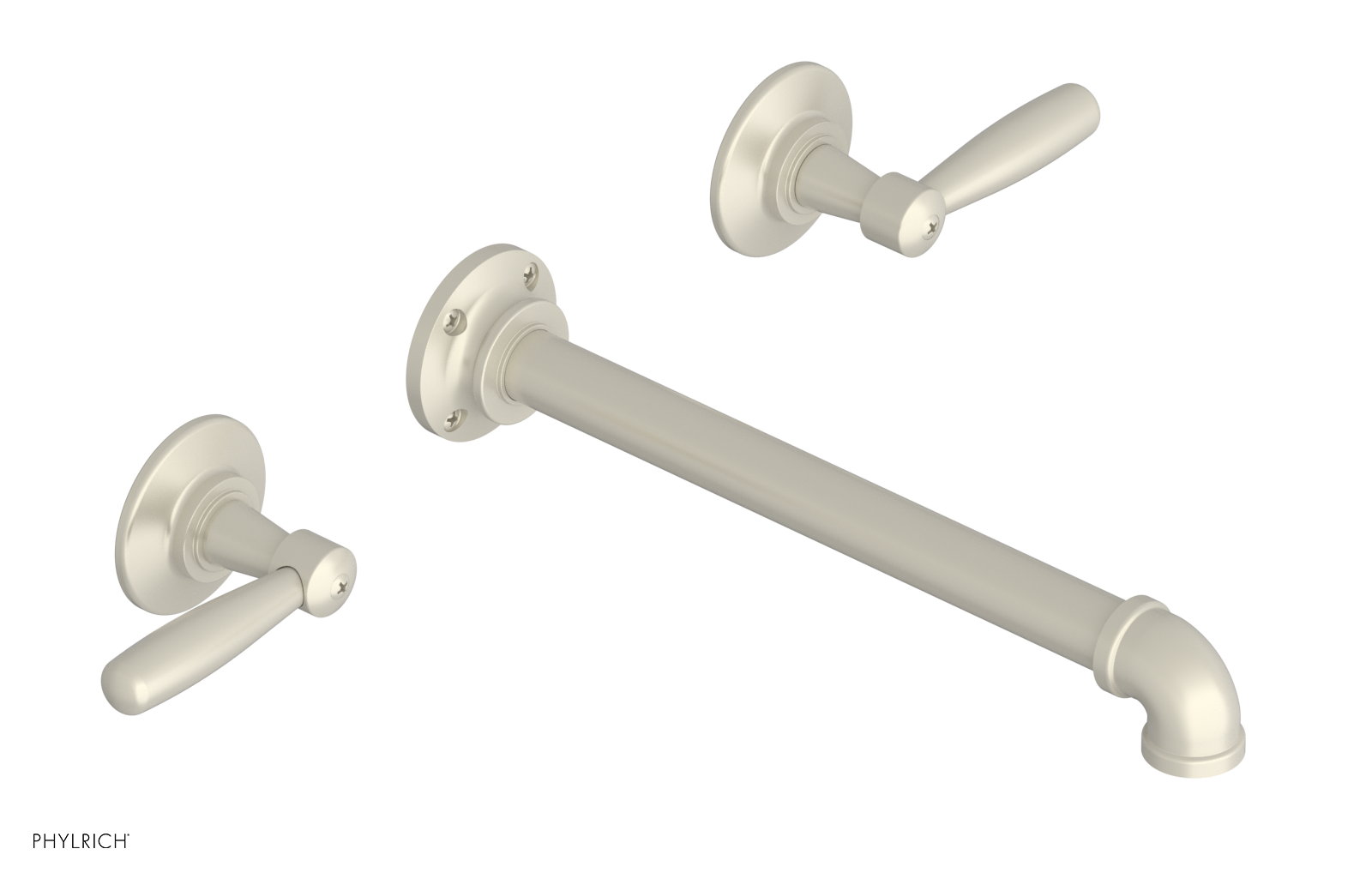 WORKS 2 Wall Lavatory Set 10" Spout - Lever Handles 221-12-10