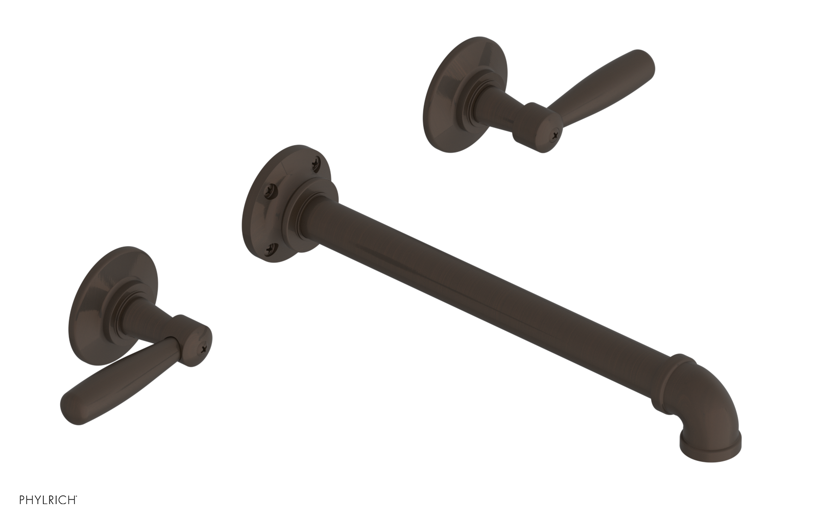 WORKS 2 Wall Lavatory Set 10" Spout - Lever Handles 221-12-10