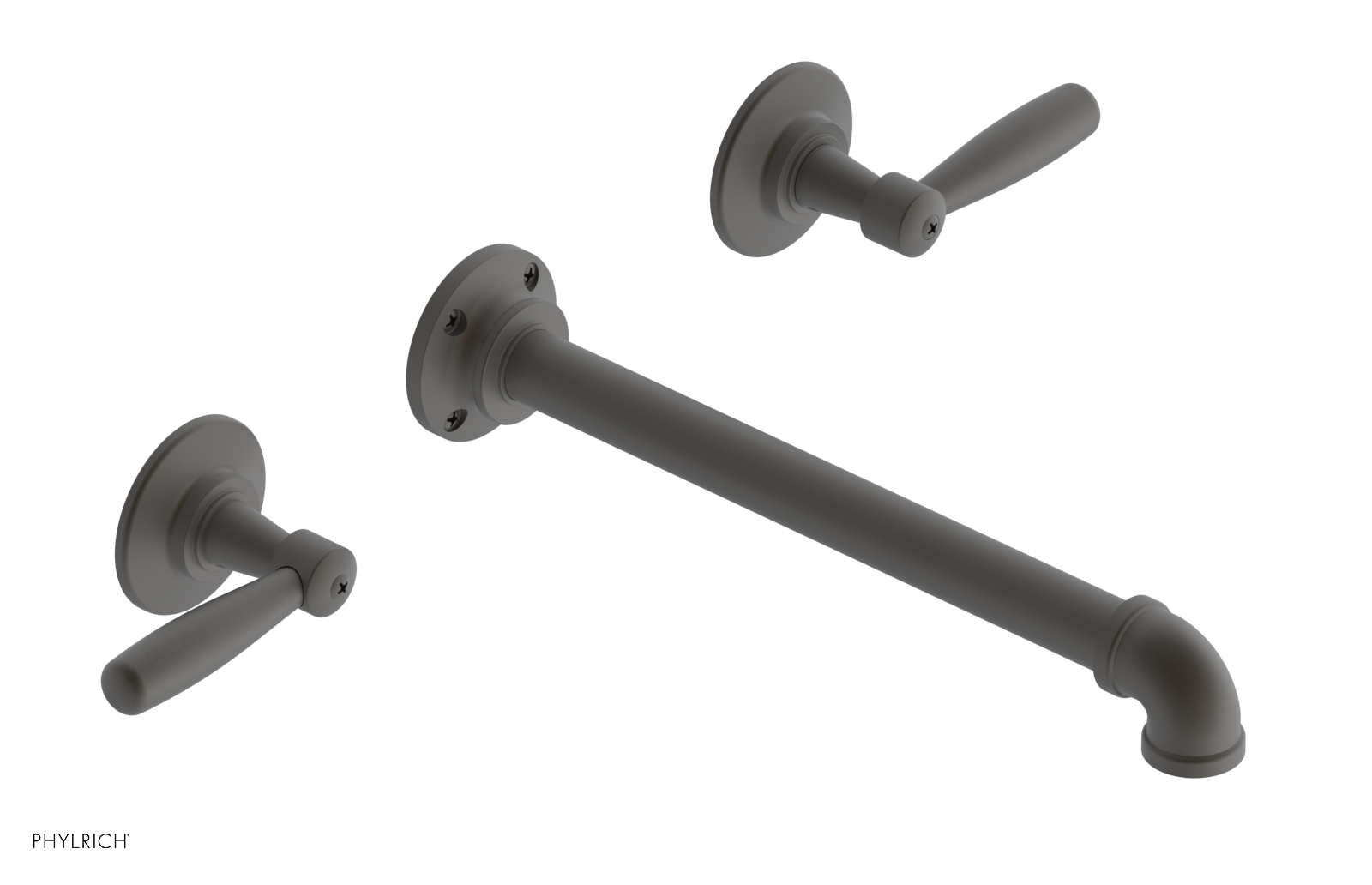 WORKS 2 Wall Lavatory Set 10" Spout - Lever Handles 221-12-10