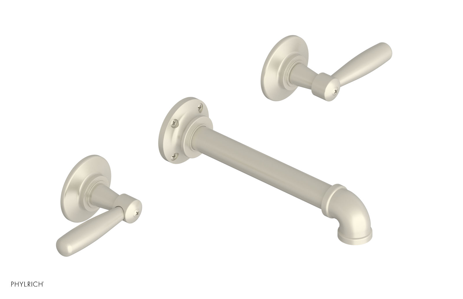 WORKS 2 Wall Lavatory Set - Lever Handles 221-12