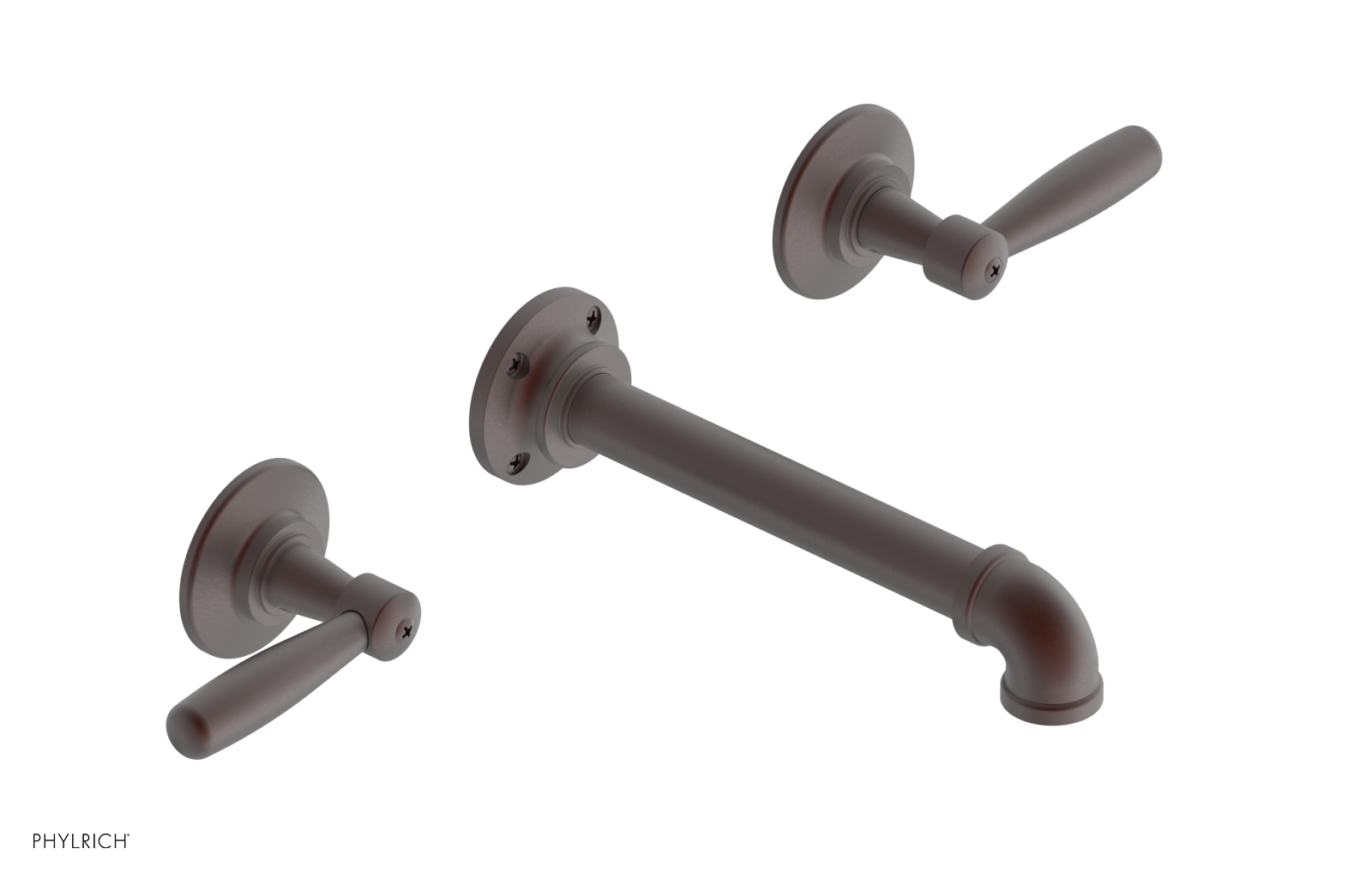 WORKS 2 Wall Lavatory Set - Lever Handles 221-12