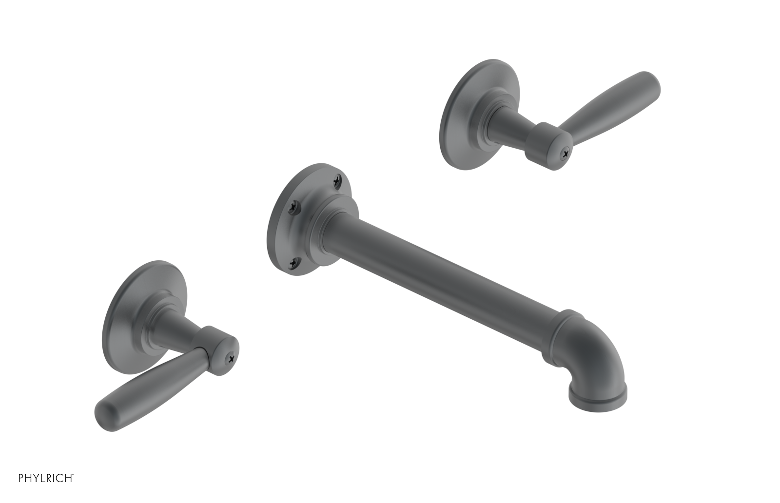WORKS 2 Wall Lavatory Set - Lever Handles 221-12