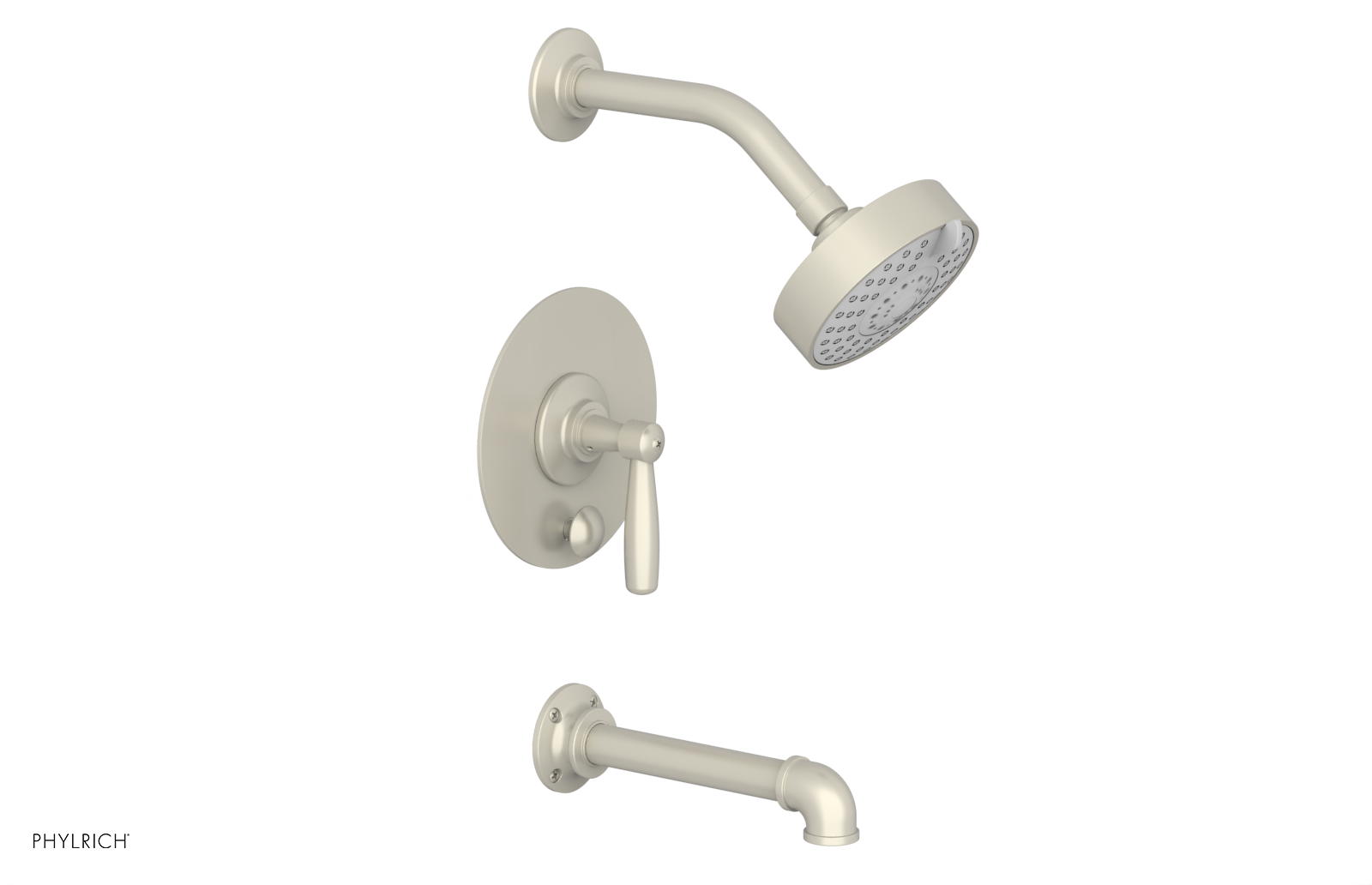 WORKS 2 - Pressure Balance Tub & Shower Set - Lever Handle 221-29