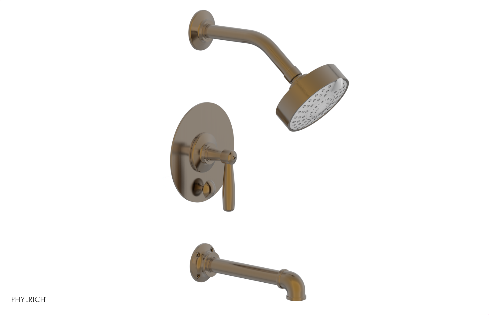WORKS 2 - Pressure Balance Tub & Shower Set - Lever Handle 221-29