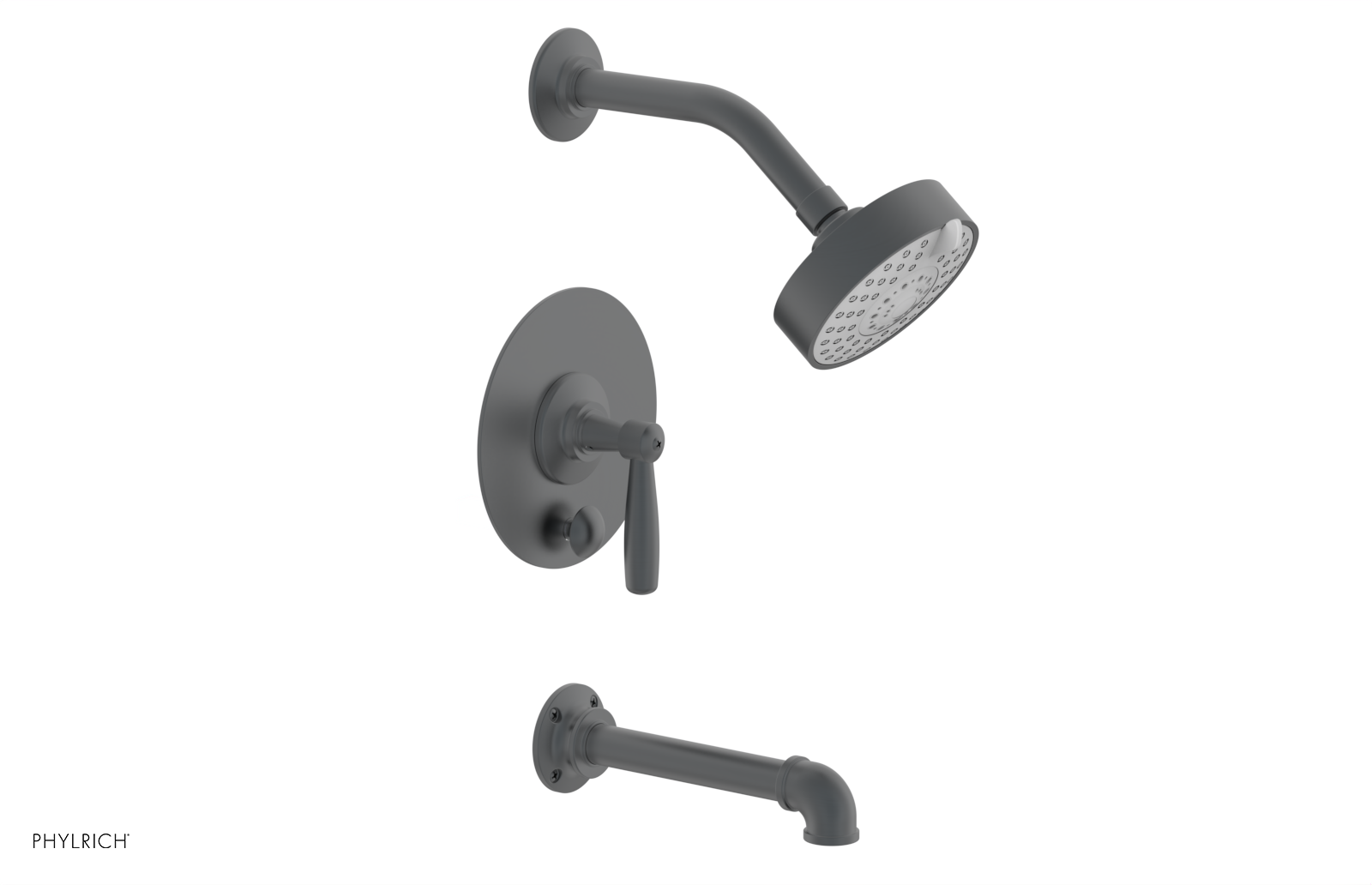WORKS 2 - Pressure Balance Tub & Shower Set - Lever Handle 221-29