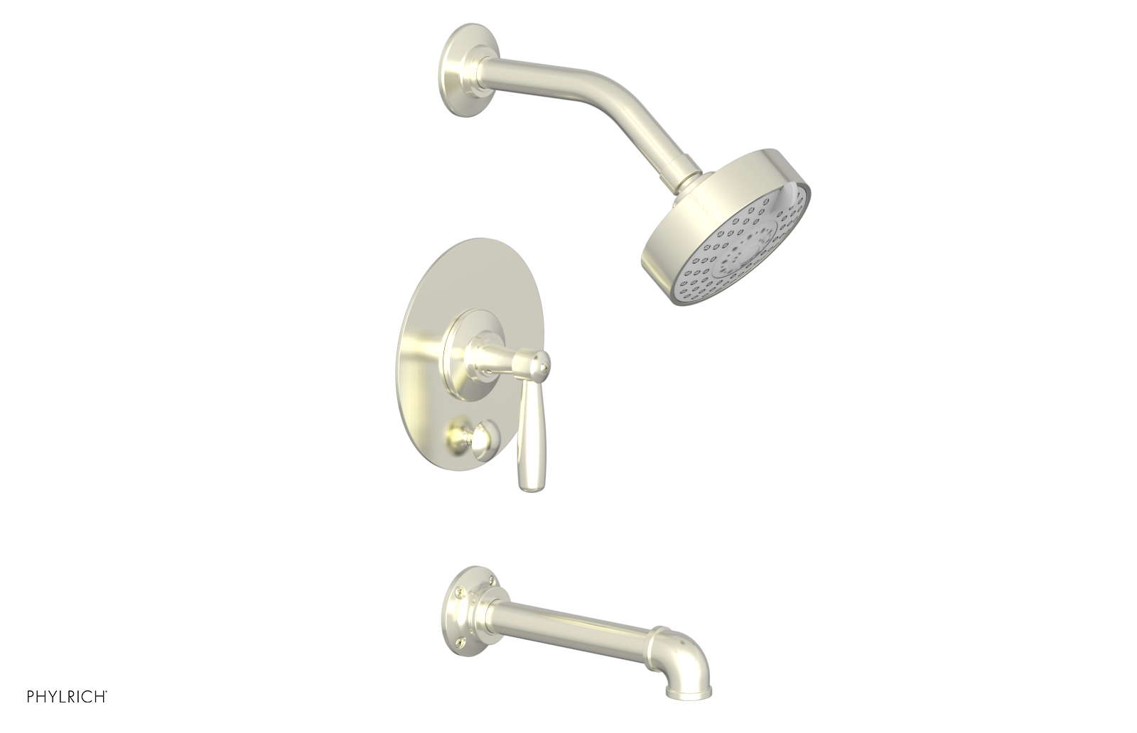 WORKS 2 - Pressure Balance Tub & Shower Set - Lever Handle 221-29
