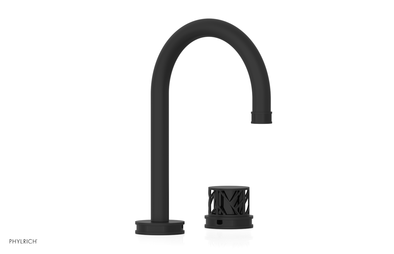 JOLIE Single Handle Faucet - Round Handle with "Black" Accents 222-06