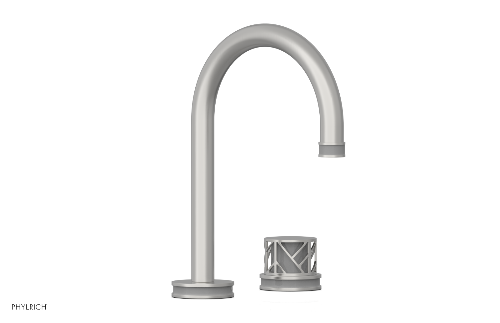 JOLIE Single Handle Faucet - Round Handle with "Grey" Accents 222-06
