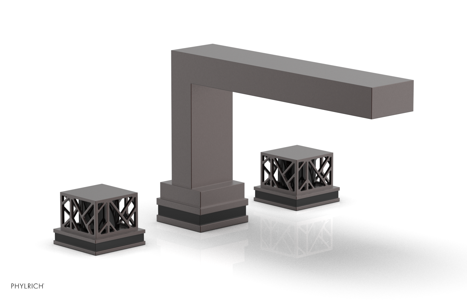 JOLIE Deck Tub Set - Square Handles with "Black" Accents 222-41