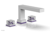 JOLIE Deck Tub Set - Square Handles with "Purple" Accents 222-41