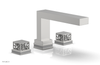 JOLIE Deck Tub Set - Square Handles with "Grey" Accents 222-41