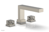 JOLIE Deck Tub Set - Square Handles with "Grey" Accents 222-41