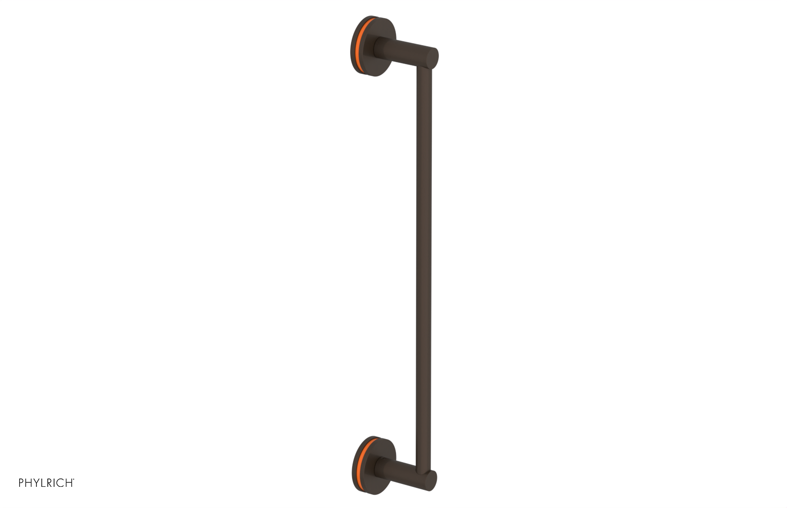 JOLIE - 18" Towel Bar with "Orange" Accents 222-70
