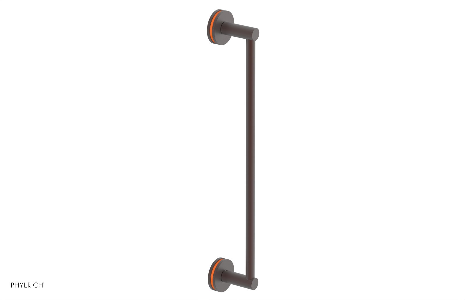 JOLIE - 18" Towel Bar with "Orange" Accents 222-70