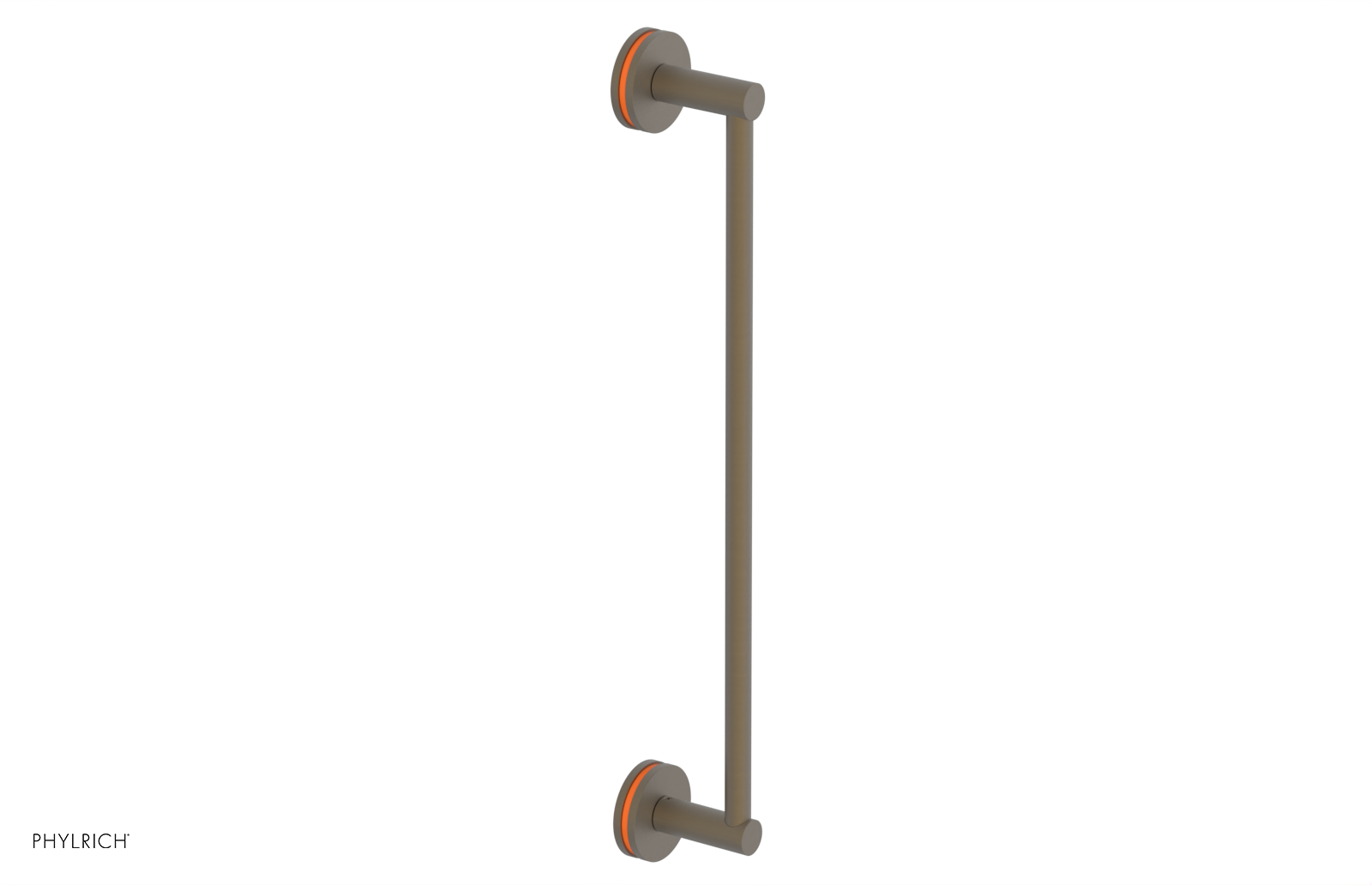 JOLIE - 18" Towel Bar with "Orange" Accents 222-70