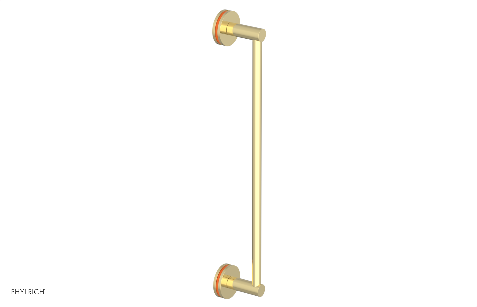 JOLIE - 18" Towel Bar with "Orange" Accents 222-70