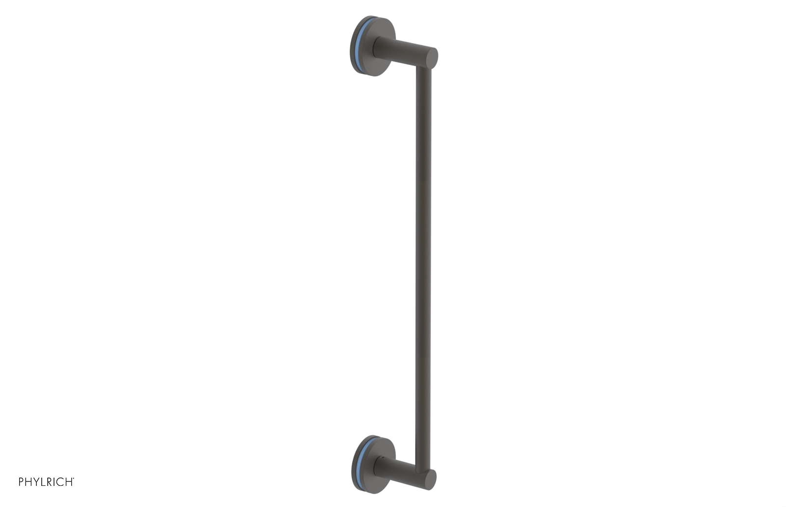 JOLIE - 18" Towel Bar with "Light Blue" Accents 222-70