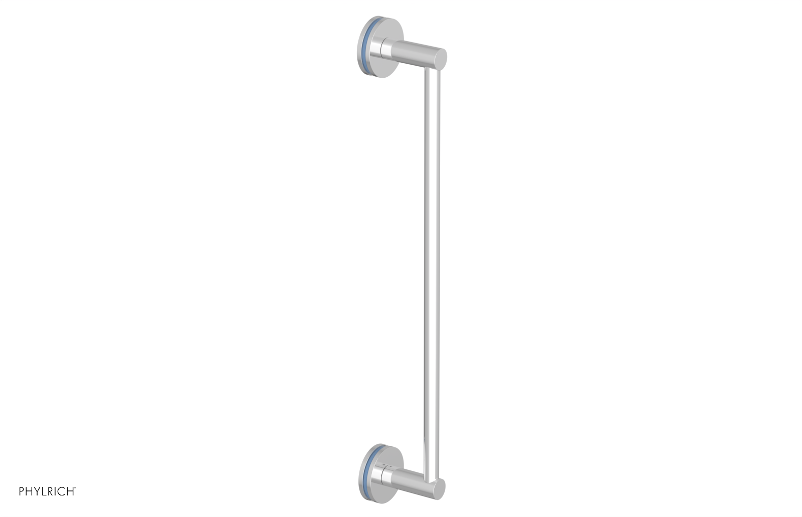 JOLIE - 18" Towel Bar with "Light Blue" Accents 222-70