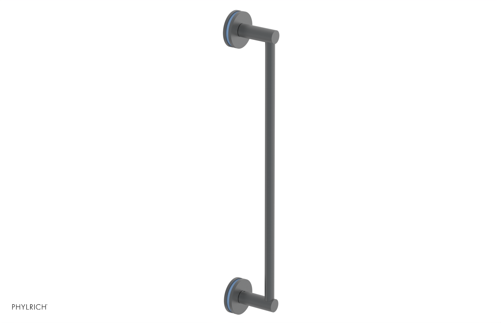 JOLIE - 18" Towel Bar with "Light Blue" Accents 222-70
