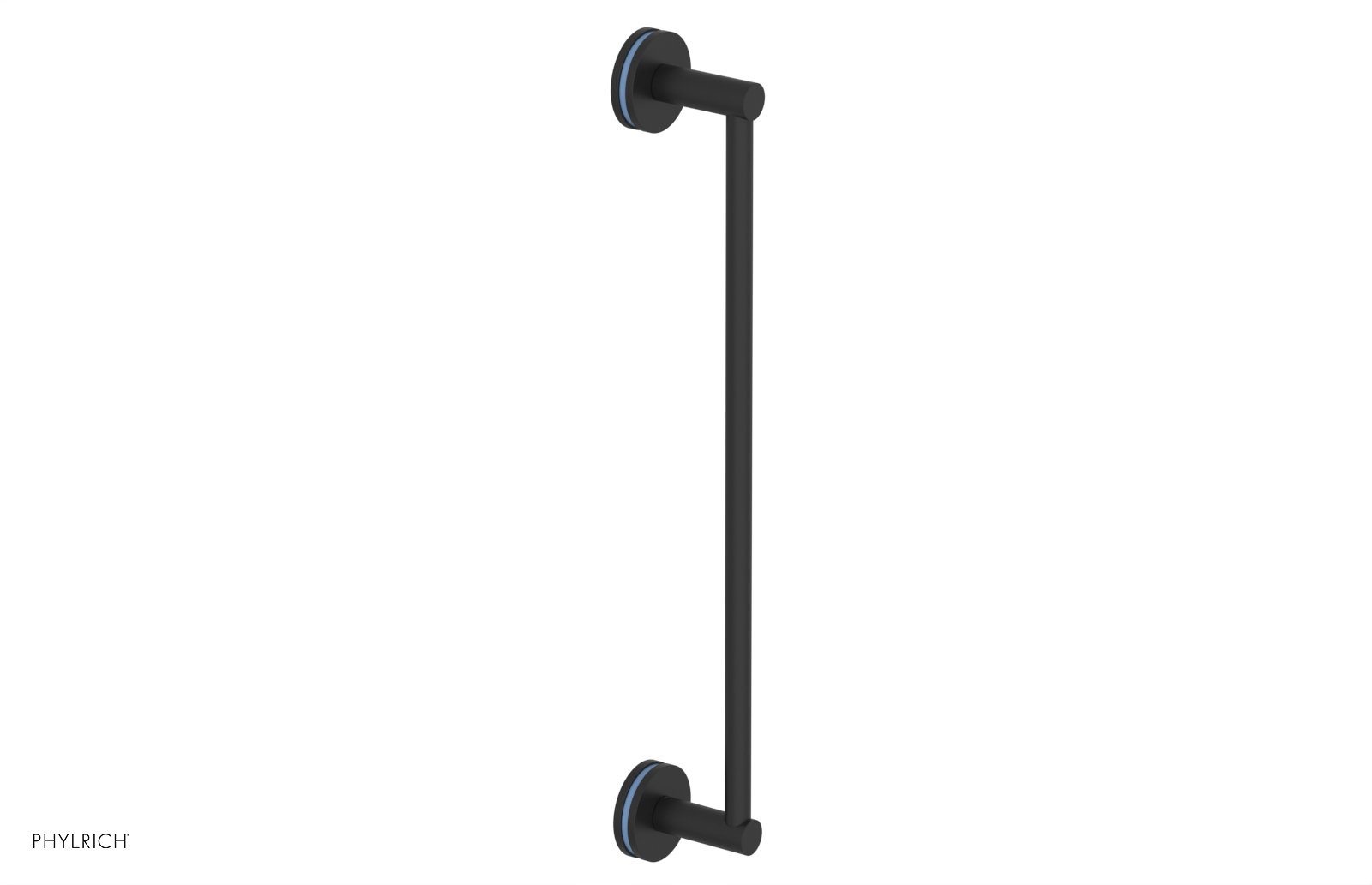JOLIE - 18" Towel Bar with "Light Blue" Accents 222-70