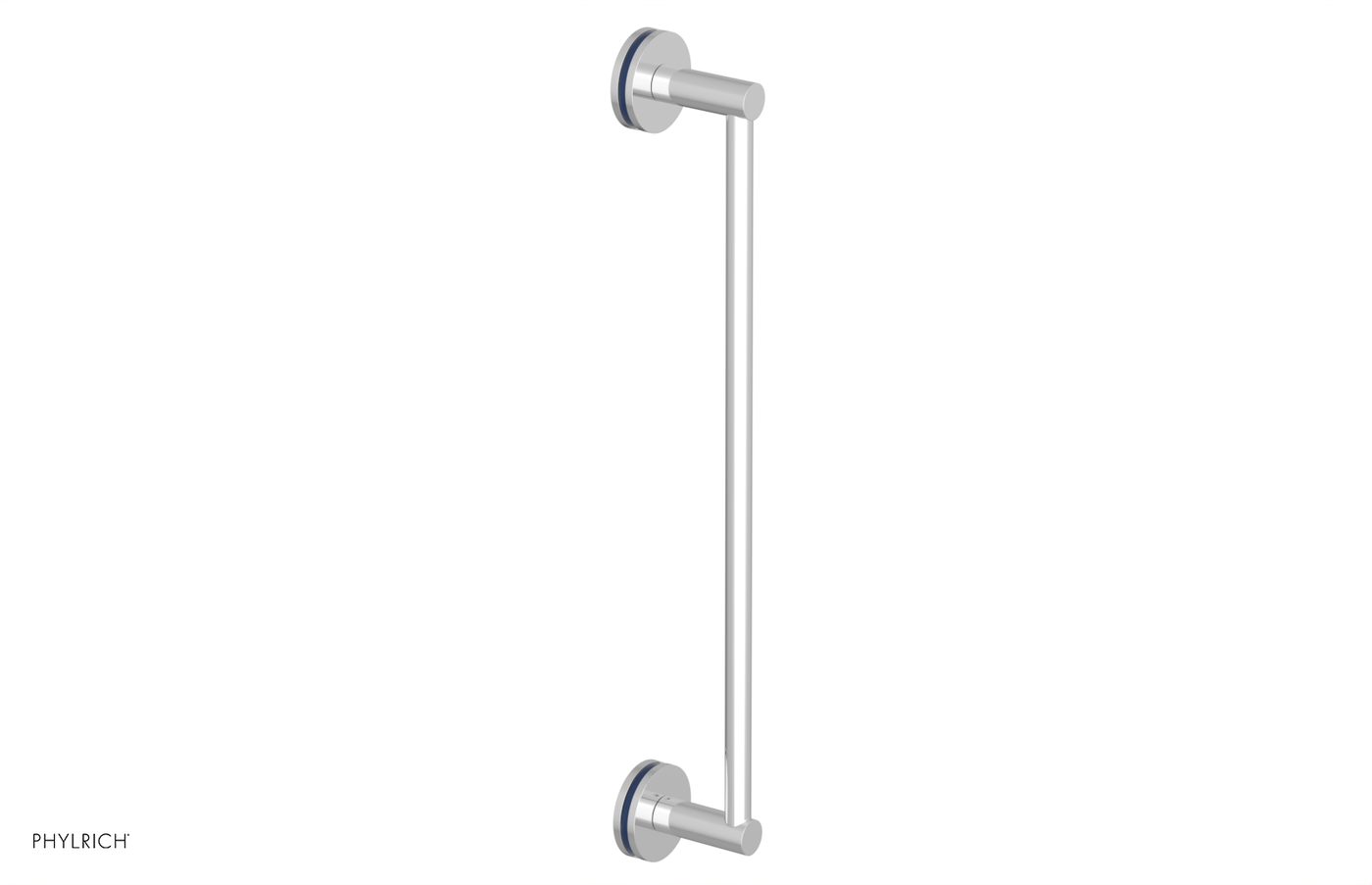JOLIE - 18" Towel Bar with "Navy Blue" Accents 222-70