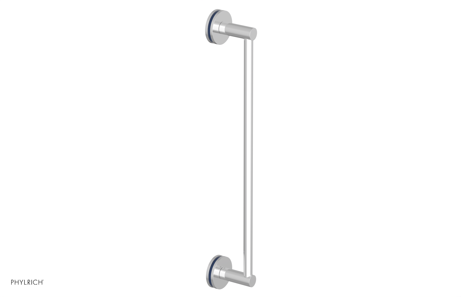 JOLIE - 18" Towel Bar with "Navy Blue" Accents 222-70