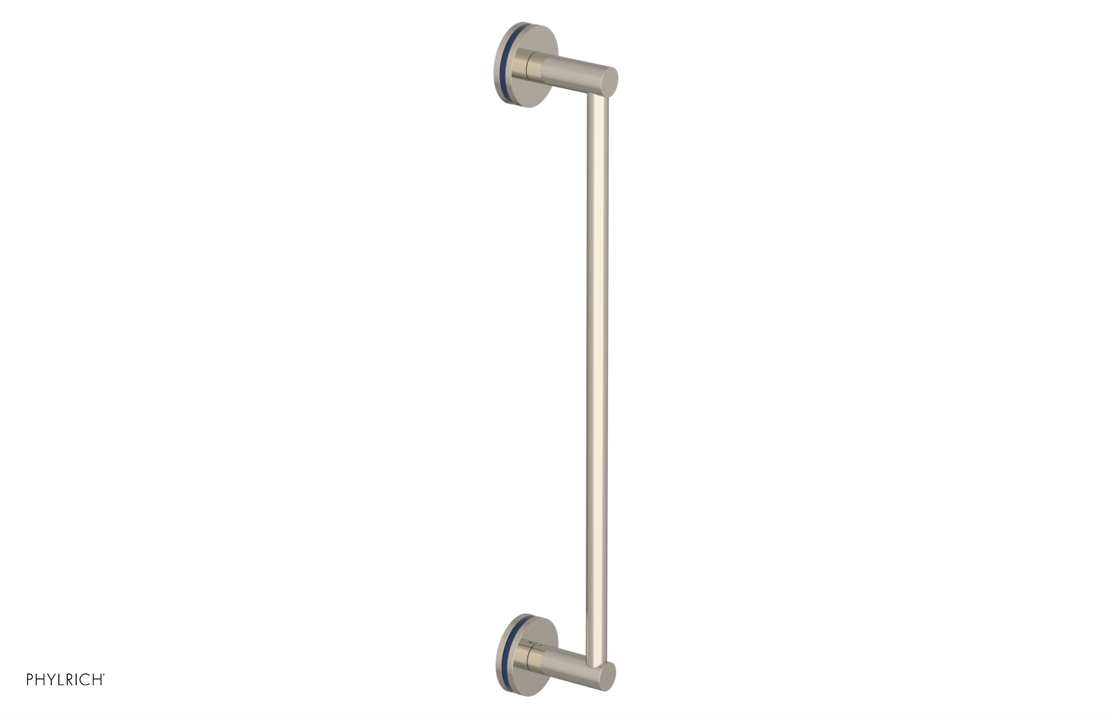 JOLIE - 18" Towel Bar with "Navy Blue" Accents 222-70