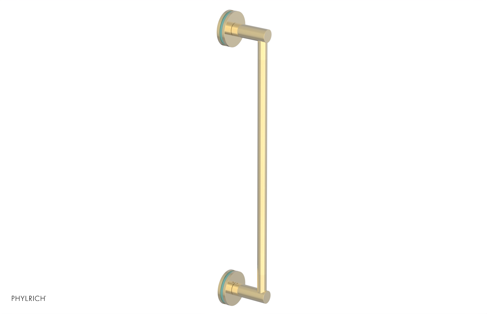 JOLIE - 18" Towel Bar with "Turqoise" Accents 222-70