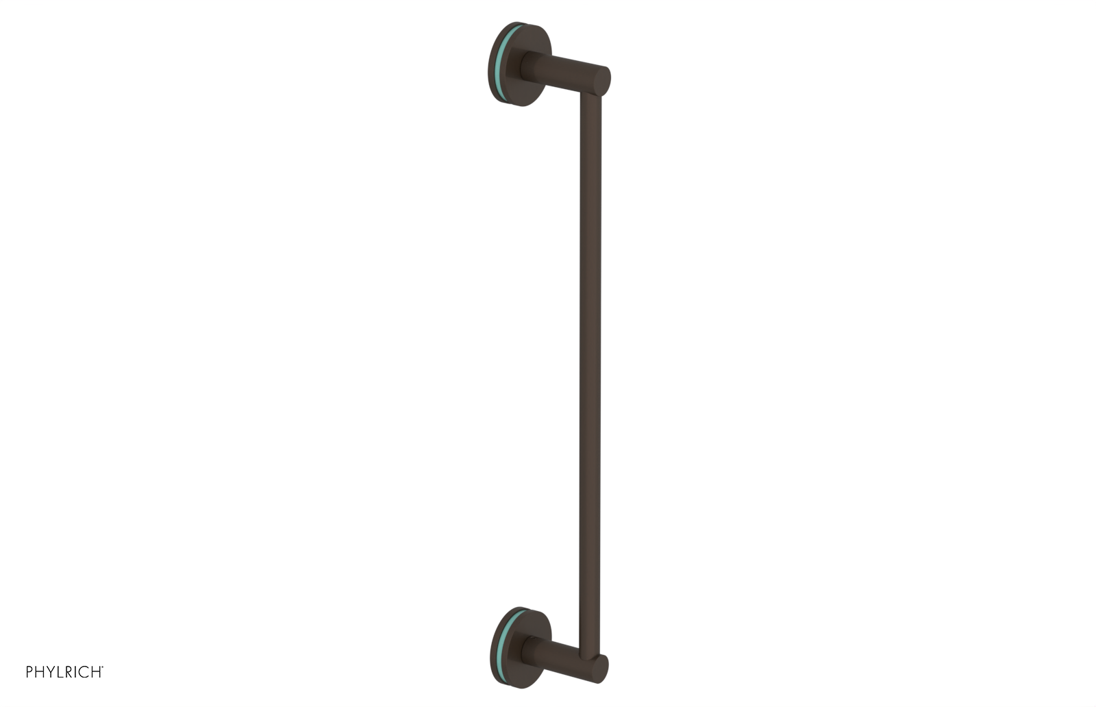 JOLIE - 18" Towel Bar with "Turqoise" Accents 222-70